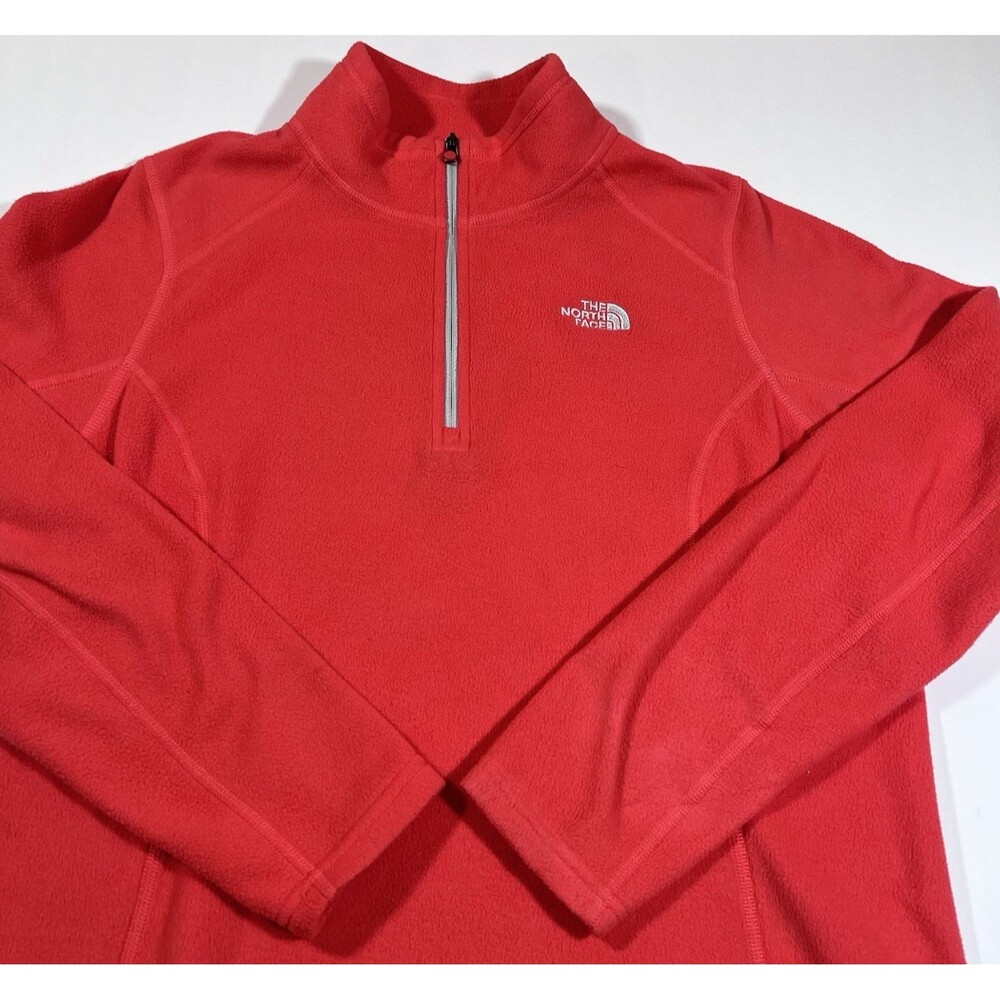 The North Face Glacier 1/4 Zip Lightweight Pullover Fleece Women's Large - Picture 3 of 10